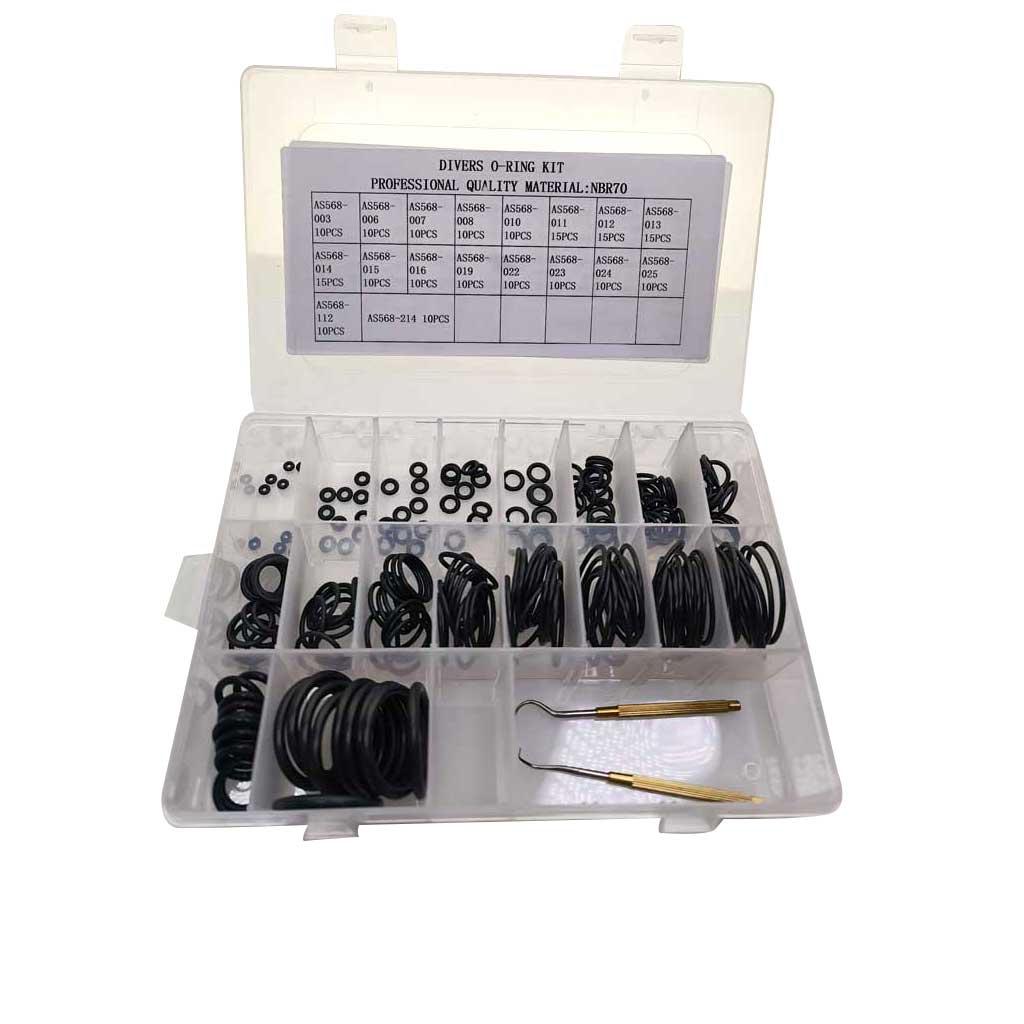 Aquatic Diving - 200PC Tüplü Dalış O-Ring Kiti Dalış