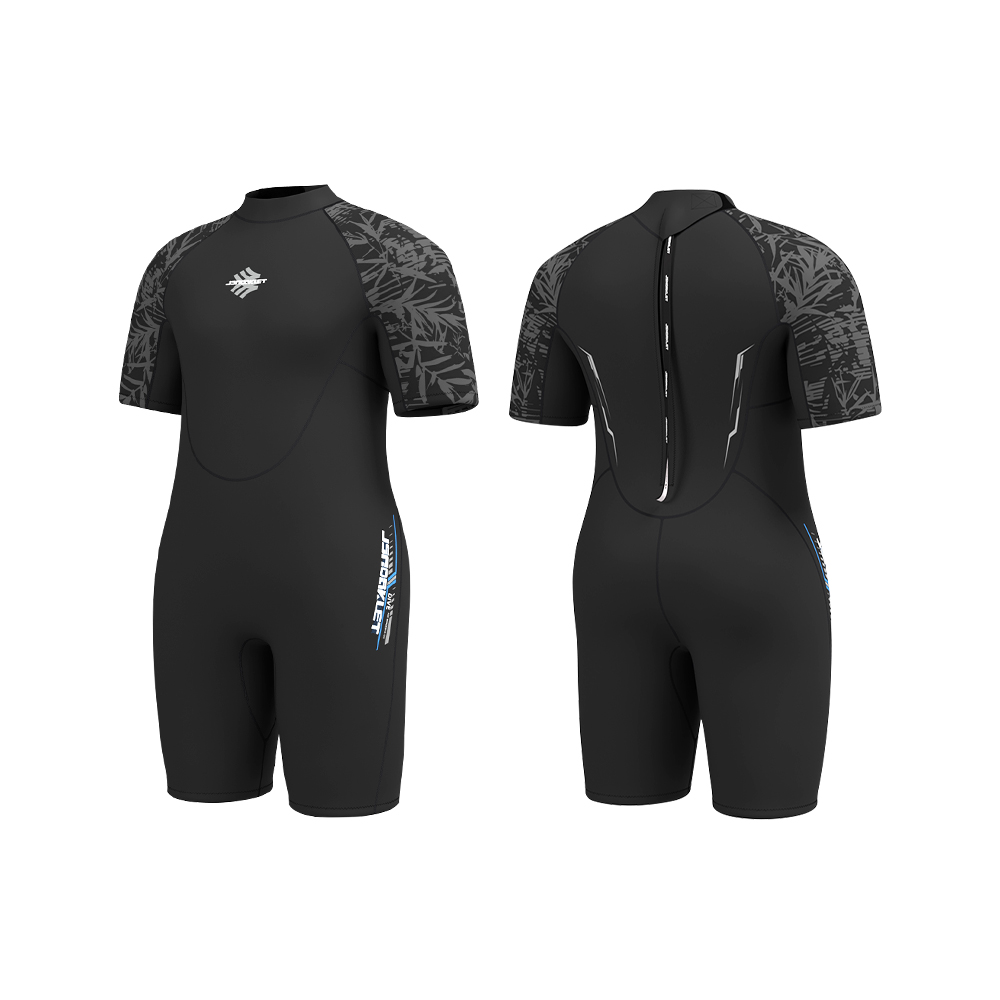 Wetsuit 3Mm Neoprene - Erkek 3mm Neopren Artı Boyutu Shorty
