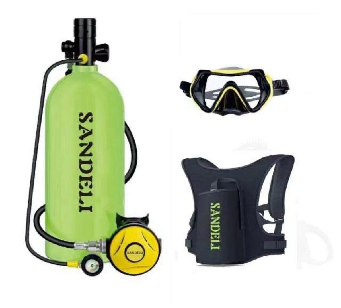 Aquatic Diving - Üretici yapımı 4 litrelik tüplü dalış