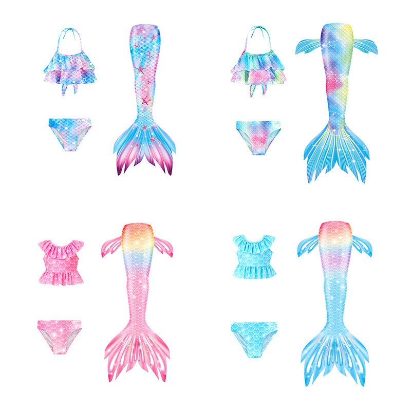 Kızlar Denizkızı Kuyruğu Cospl - Aquatic Sports Wear incelemesi ve fiyatı