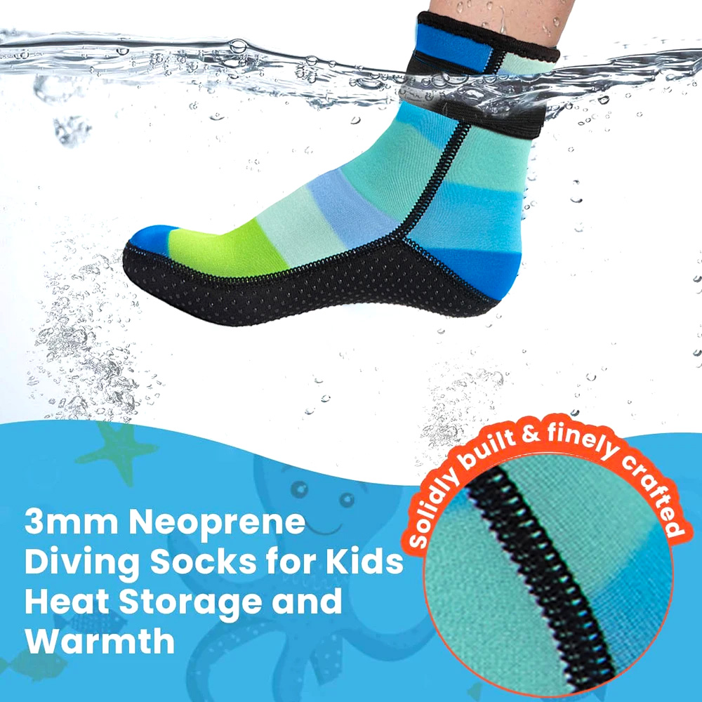3mm Çocuklar dalış çorapları k - Wetsuit 3Mm Neoprene incelemesi ve fiyatı